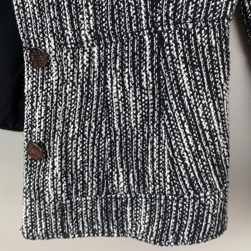 White House Black Market Boucle Trucker Jacket. NEW! - Picture 11 of 13